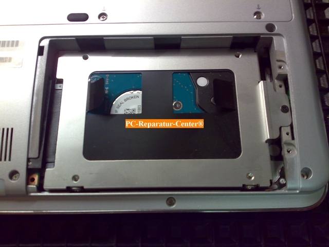 Notebook-Festplattenaustausch