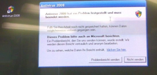 Notebooktest - ständige Abstürze - Viren!!! Notebooktest
